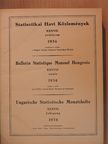 Statisztikai Havi Közlemények 1934. január-december [antikvár]