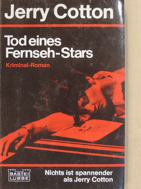 Jerry Cotton - Tod eines Fernseh-Stars [antikvár]