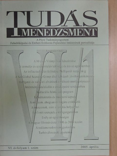 Adorján Tímea - Tudásmenedzsment 2005. április [antikvár]