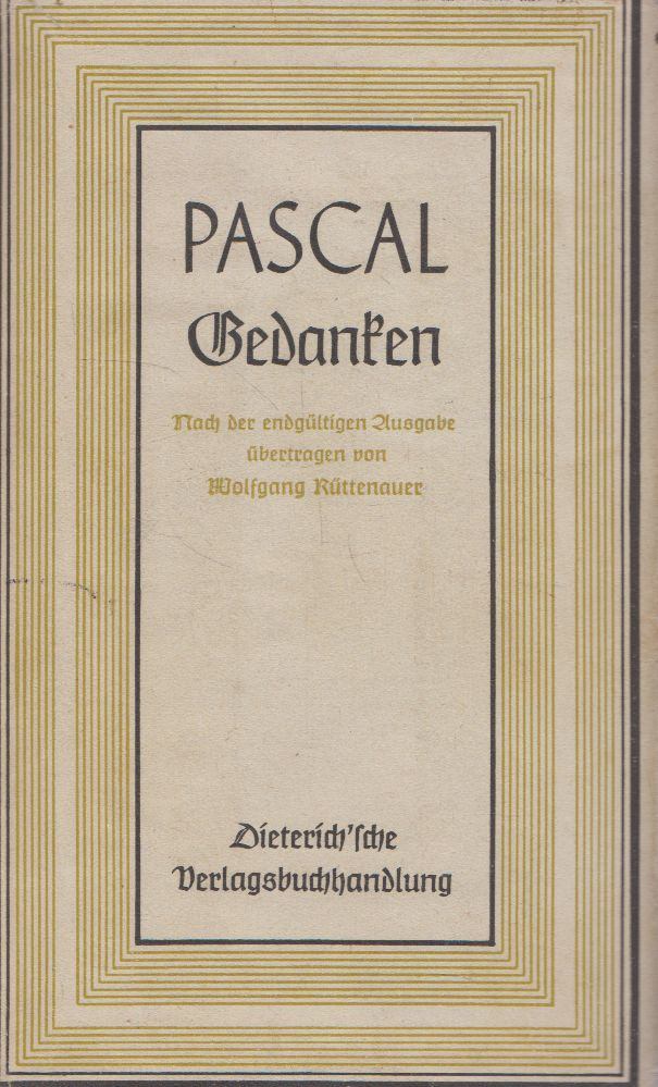 Gedanken [antikvár]