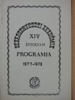 Szakszervezeti Akadémia XIV. évfolyam programja 1977-1978 [antikvár]