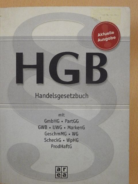 Handelsgesetzbuch [antikvár]