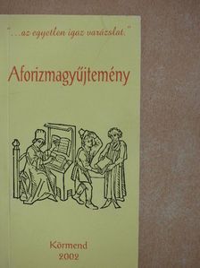 Aforizmagyűjtemény [antikvár]