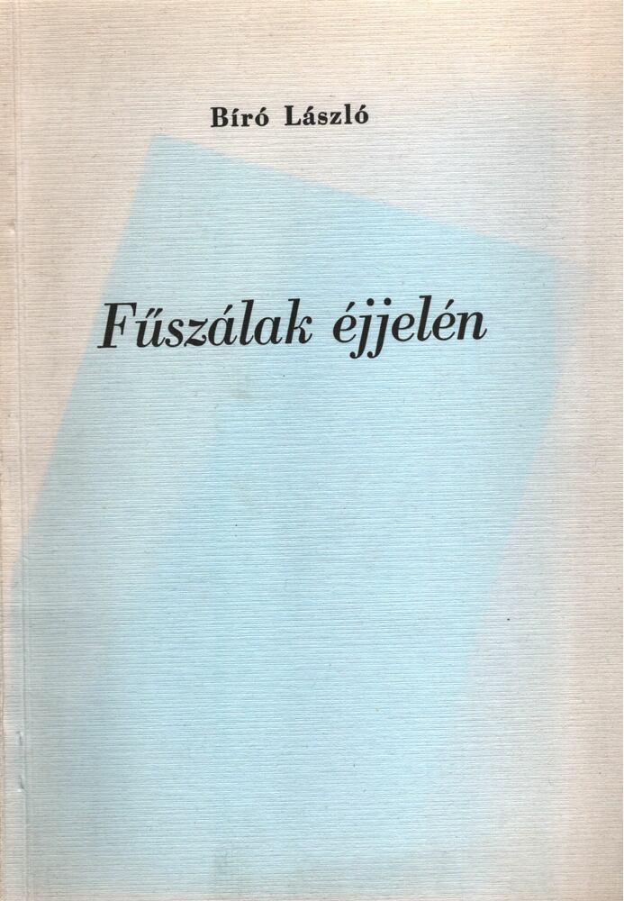 Bíró László - Fűszálak éjjelén [antikvár]