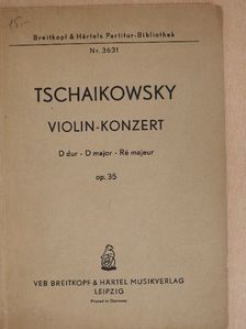 Csajkovszkij - Violin-Konzert [antikvár]