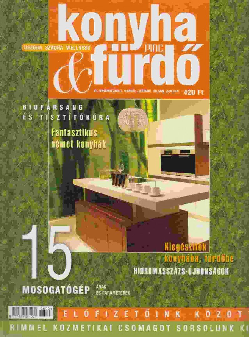 Kolossa Katalin - Konyha & fürdő 2008/1. február - március [antikvár]