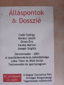 Csáki György - Álláspontok & Dosszié IV/3. [antikvár]