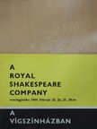 A Royal Shakespeare Company vendégjátéka 1964. február 25, 26, 27, 28-án a Vígszínházban [antikvár]