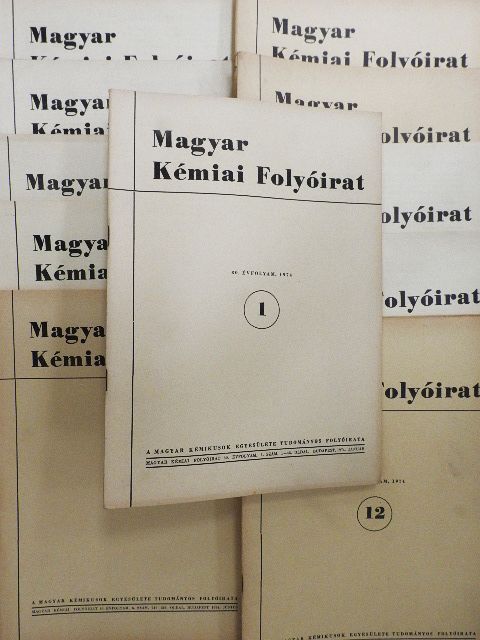 Hencsei Pál - Magyar Kémiai Folyóirat 1974. január-december [antikvár]