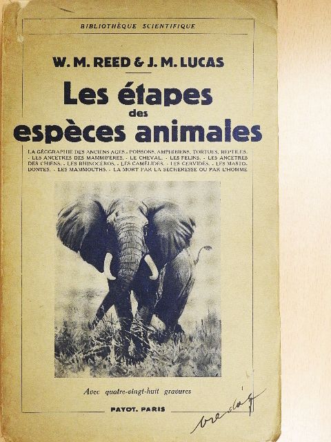 Jannette M. Lucas - Les étapes des espéces animales [antikvár]