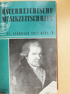 Gerhard Croll - Österreichische Musikzeitschrift 1972 [antikvár]