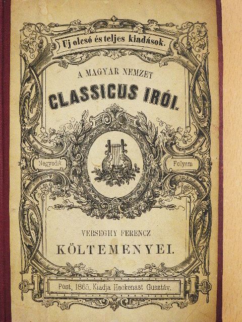 Verseghy Ferencz - Verseghy Ferencz költeményei [antikvár]