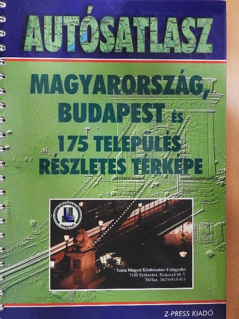 Autósatlasz [antikvár]
