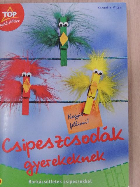 Gömöriné Lengyel Diána - Csipeszcsodák gyerekeknek [antikvár]