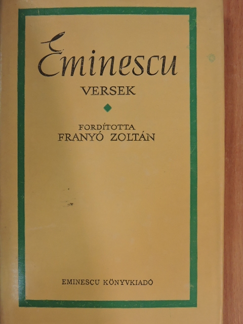 Eminescu - Versek [antikvár]