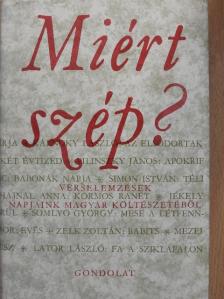 Alföldy Jenő - Miért szép?  [antikvár]