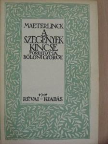 Maeterlinck - A szegények kincse [antikvár]