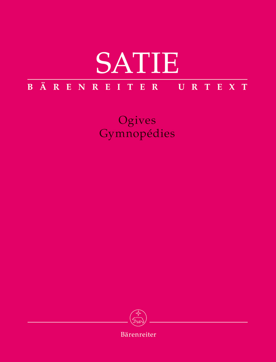 SATIE - OGIVES & GYMNOPÉDIES FÜR KLAVIER URTEXT (JENS ROSTECK)