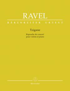 RAVEL... - TZIGANE(RAPSODIE DE CONCERT POUR VIOLON ET PIANO)