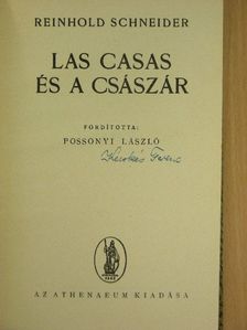 Reinhold Schneider - Las Casas és a császár [antikvár]