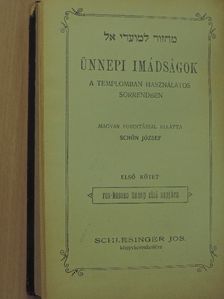Ünnepi imádságok I. [antikvár]