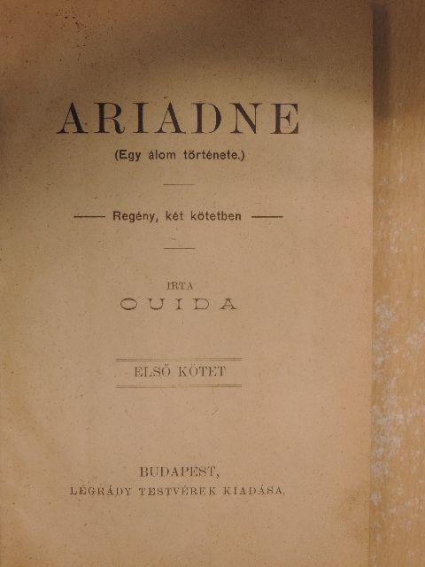 Ouida - Ariadne I-II. [antikvár]
