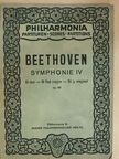 Ludwig van Beethoven - Symphonie IV.  [antikvár]