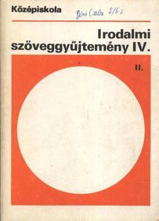 Madocsai László - Irodalmi szöveggyűjtemény IV. [antikvár]