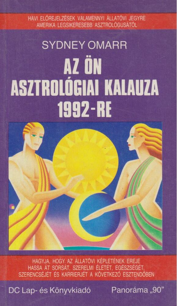 Sydney Omarr - Az Ön asztrológiai kalauza 1992-re [antikvár]