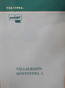 Dr. Novák Elek - Vállalkozói könyvvitel I. [antikvár]