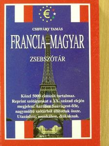 Csiffáry Tamás - Francia-magyar, magyar-francia zsebszótár [antikvár]