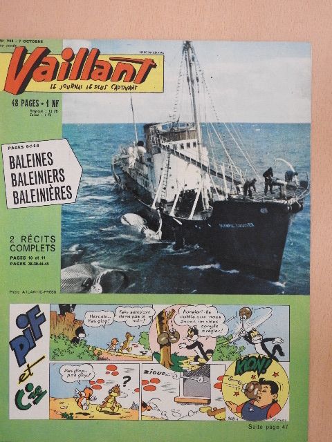 Jean Tabary - PIF Vaillant 7. Octobre 1962 [antikvár]