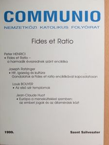 Jean-Claude Huot - Communio 1999. Szent Szilveszter [antikvár]