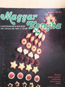 Halák László - Magyar Konyha 1984/4. [antikvár]