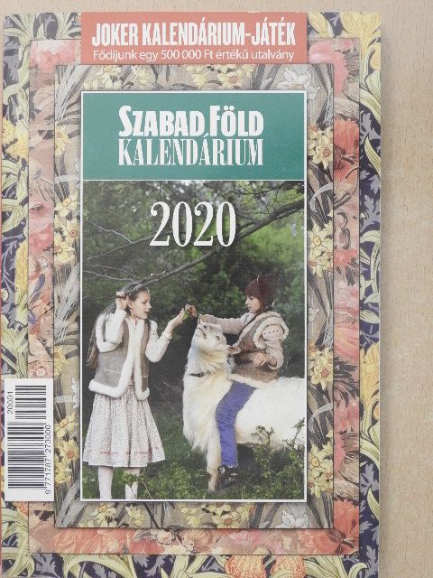 Szabad Föld kalendárium 2020. [antikvár]
