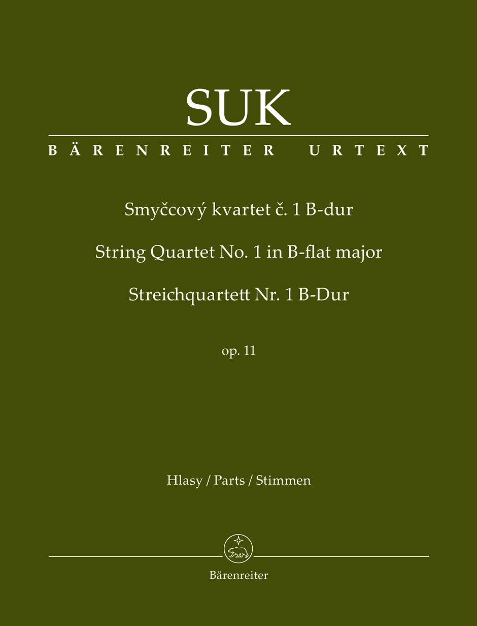 SUK - STREICHQUARTETT NR. 1 B-DUR OP.11