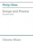 GLASS, PHILIP - SONGS AND POEMS FOR SOLO CELLO