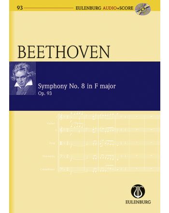 BEETHOVEN - SYMPHONY NOP.8 IN F MAJOR, AUDIO(CD) + SCORE
