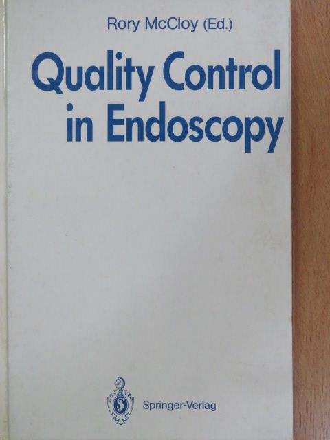 Alan Maynard - Quality Control in Endoscopy [antikvár]
