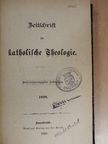 Joseph Stiglmayr - Zeitschrift für katholische Theologie 1899. (gótbetűs) [antikvár]