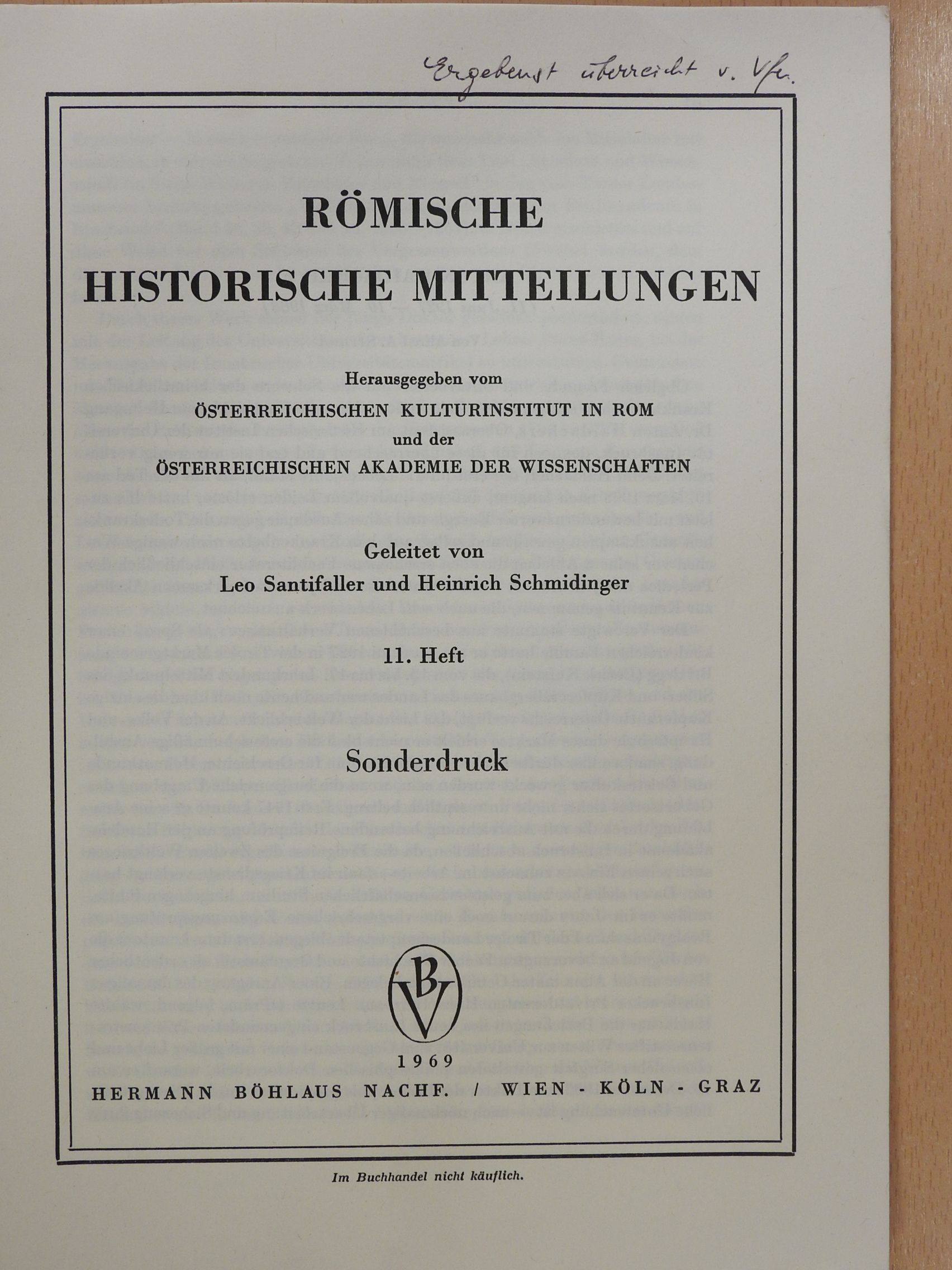 Alfred A. Strnad - Anton Haidacher (dedikált példány) [antikvár]