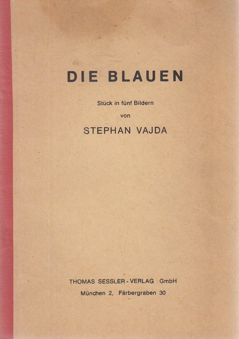 Vajda, Stephan - Die Blauen [antikvár]