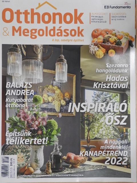 Bártfai Gréta - Otthonok & Megoldások 2022/3. [antikvár]