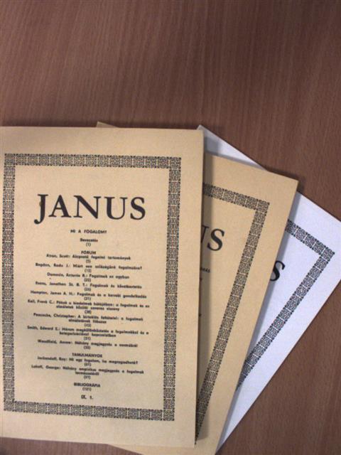 Andrew Woofield - Janus IX/1-3. [antikvár]