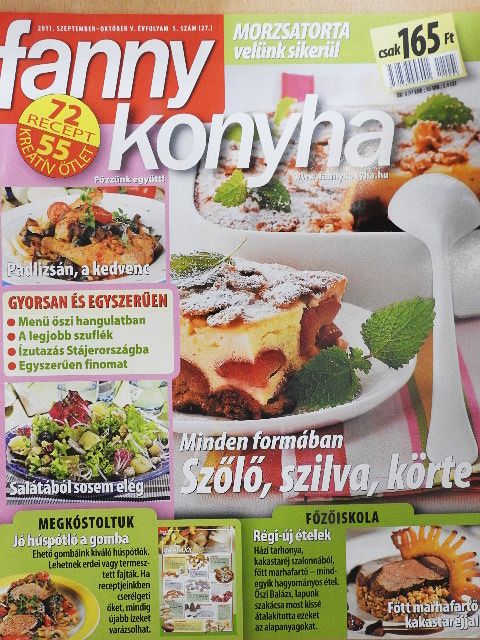 Fanny konyha 2011. szeptember-október [antikvár]