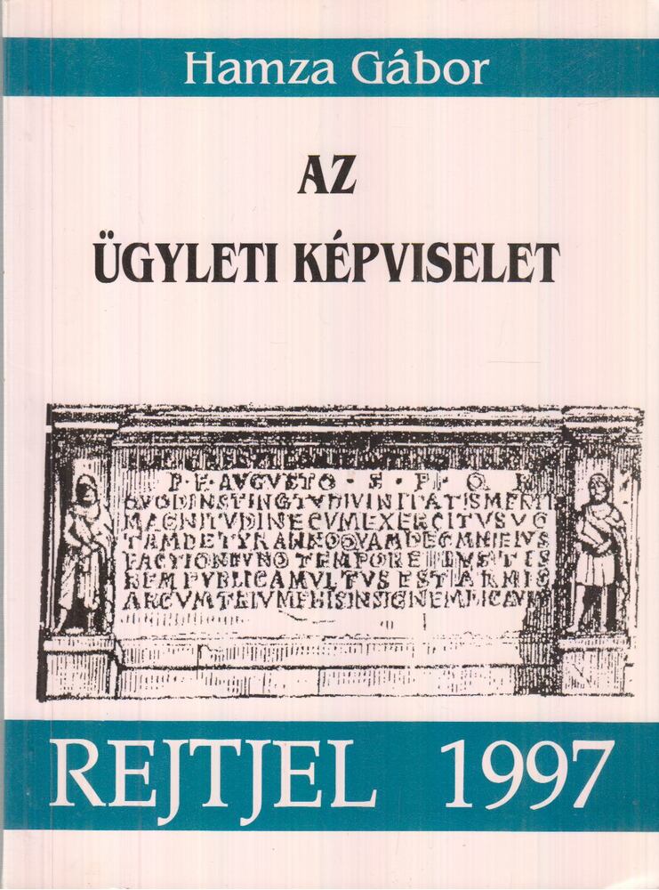 Hamza Gábor - Az ügyeleti képviselet [antikvár]