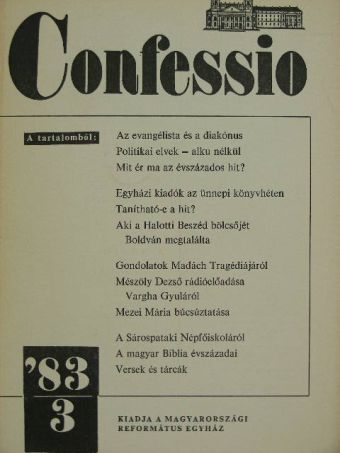 Bartha Tibor - Confessio 1983/3. [antikvár]
