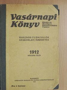 Vasárnapi Könyv 1912. II. (fél évfolyam) [antikvár]