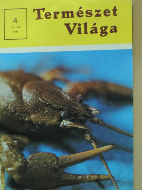 Almár Iván - Természet Világa 1981. április [antikvár]