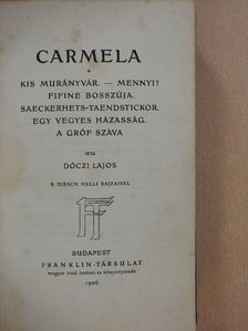 Dóczi Lajos - Carmela [antikvár]